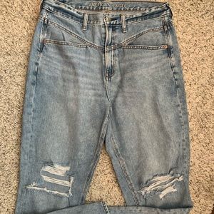 American eagle mom jeans